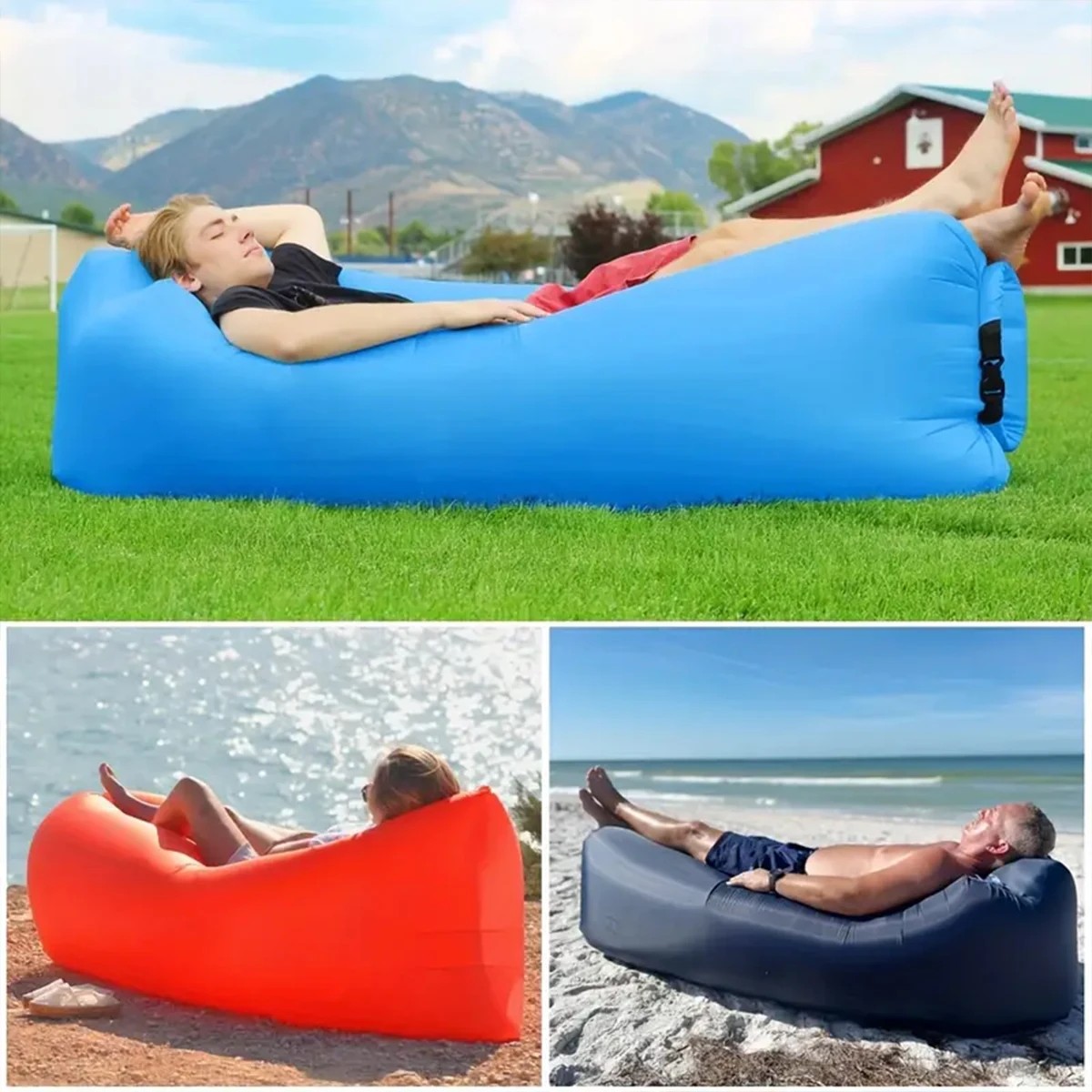 Outdoor Daybed Sofa - 1 hamac gonflable portable pour canapé-lit