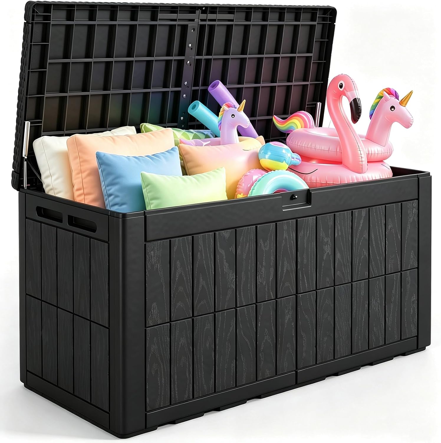 Outdoor Furniture Resin - Bac de rangement extérieur grand format