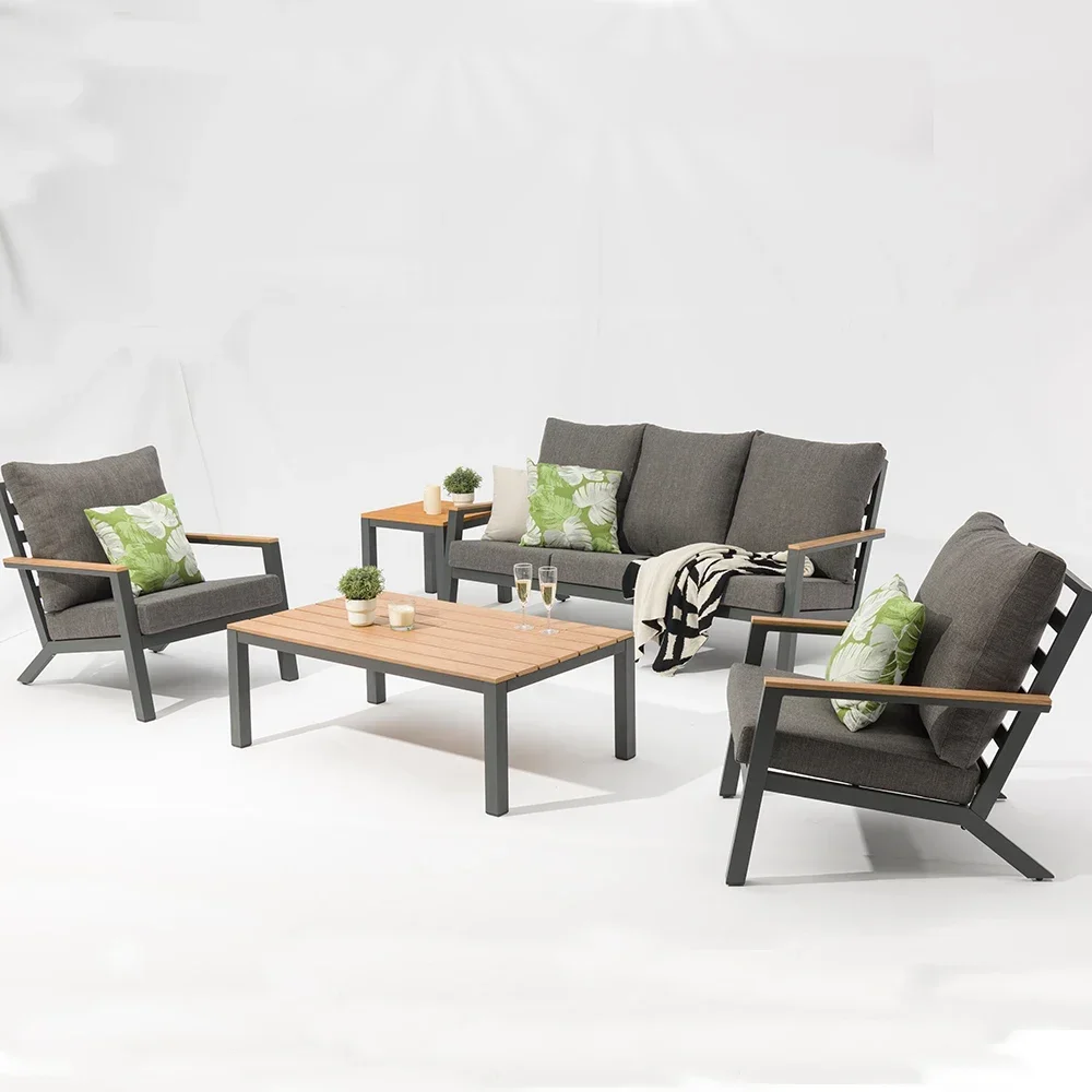 Outdoor Furniture Italian - L canapé d'extérieur italien en aluminium