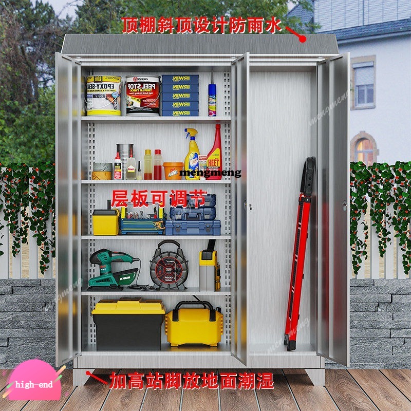 Outdoor Furniture Italian - Armoire de rangement extérieure en acier