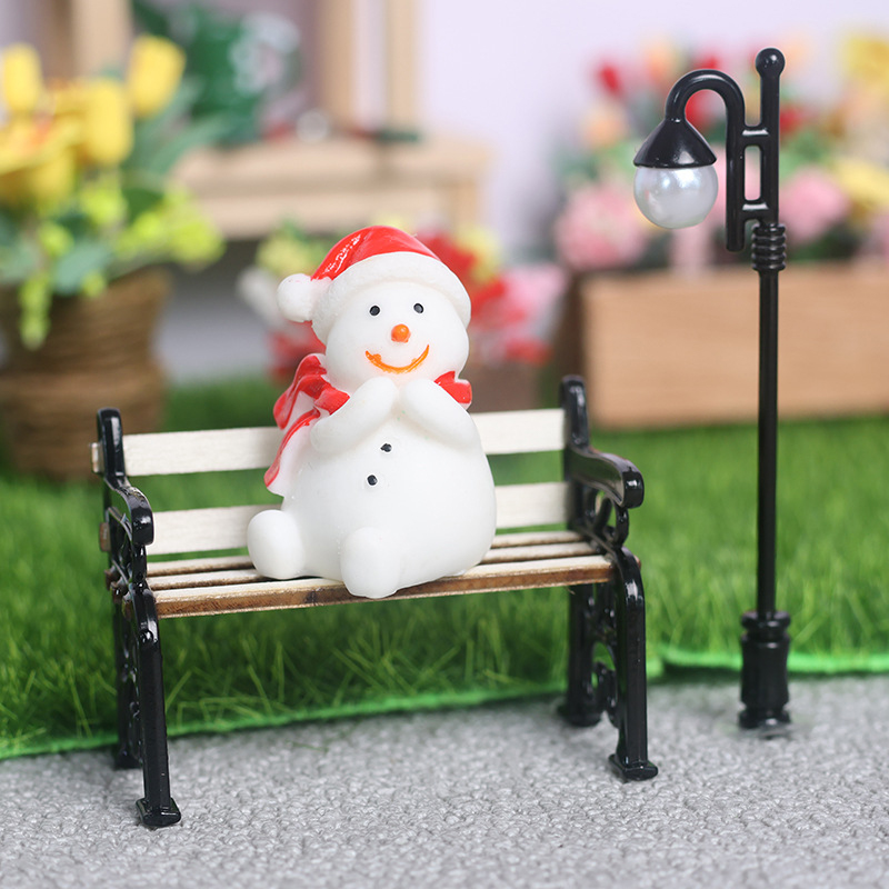 Outdoor Furniture Resin - Maison de poupée Miniature en bois,
