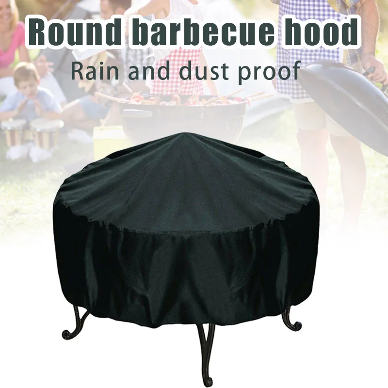 Outdoor Furniture Bali - Housse De Protection ronde pour foyer,