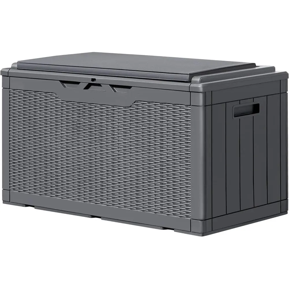 Outdoor Furniture With Storage For Cushions - Boîte de rangement verrouillable de 100