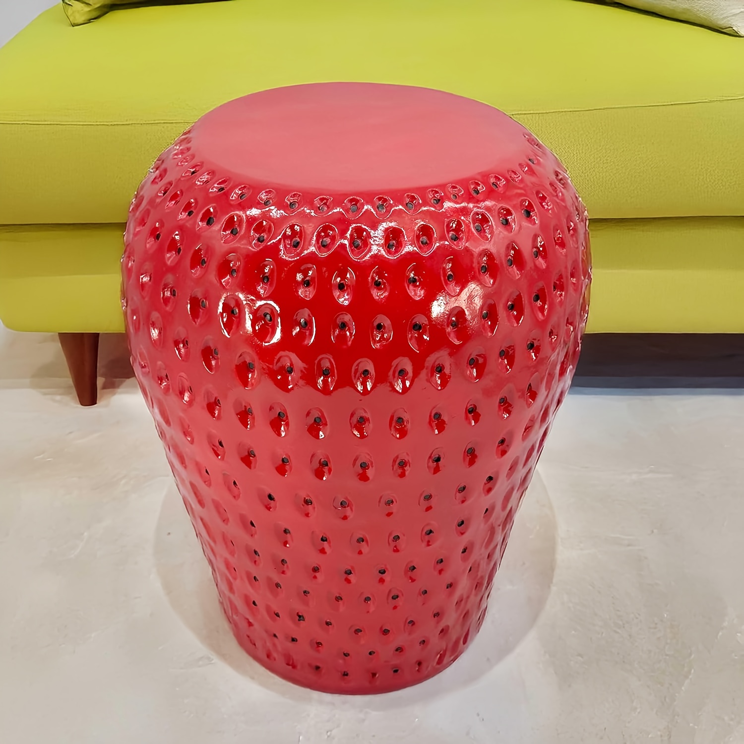 Outdoor Furniture Resin - Tabouret en résine surdimensionné en forme