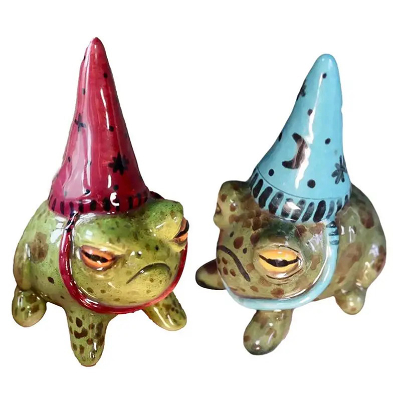 Outdoor Furniture Resin - Chapeau de Sorcière Petite Statue de