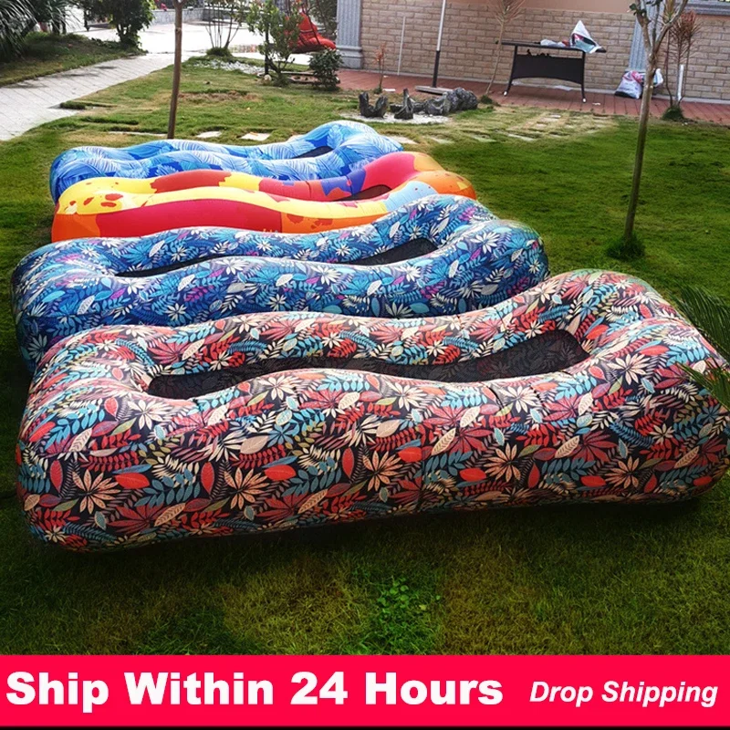 Outdoor Daybed Sofa - Canapé-lit gonflable pour dormir, matelas Double,