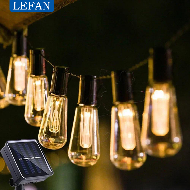 Outdoor Furniture Resin - Morden Led solaire extérieur chaîne lumières