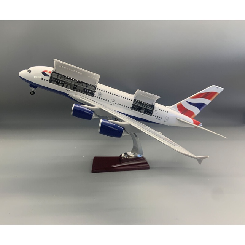 Outdoor Furniture Glider - Maquette d'avion British Airways A380 à