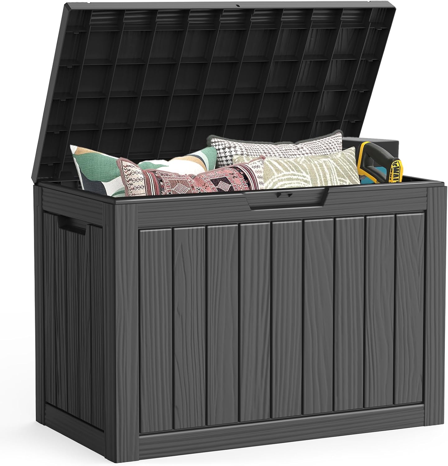 Outdoor Furniture With Storage For Cushions - Boîte de rangement extérieure, pour la