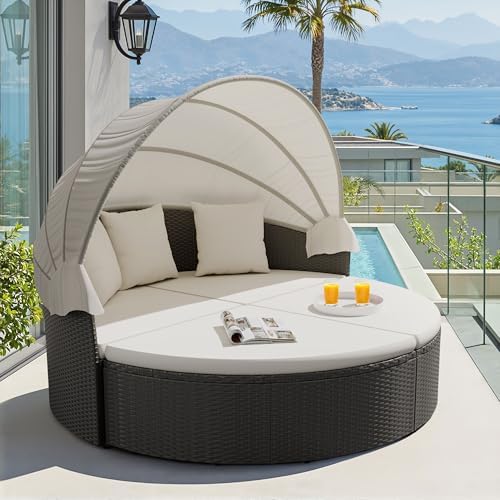 Meubles de patio, lit de jour  - Outdoor Daybed Furniture avis et prix