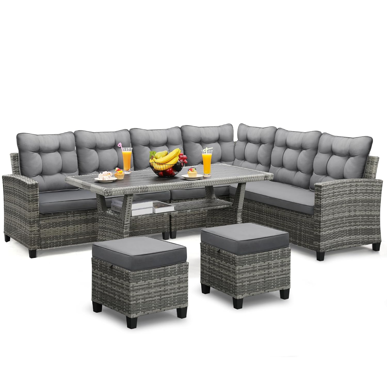 Ensemble de meubles de patio 6 - Outdoor Furniture Bali avis et prix