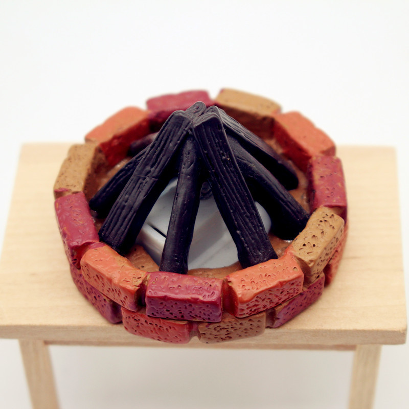 Maison de poupée, Mini cheminé - Outdoor Furniture Resin avis et prix