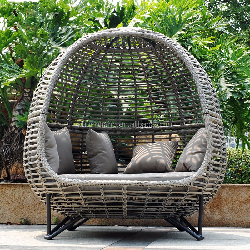 Lit de repos nordique pour pat - Outdoor Daybed Furniture avis et prix