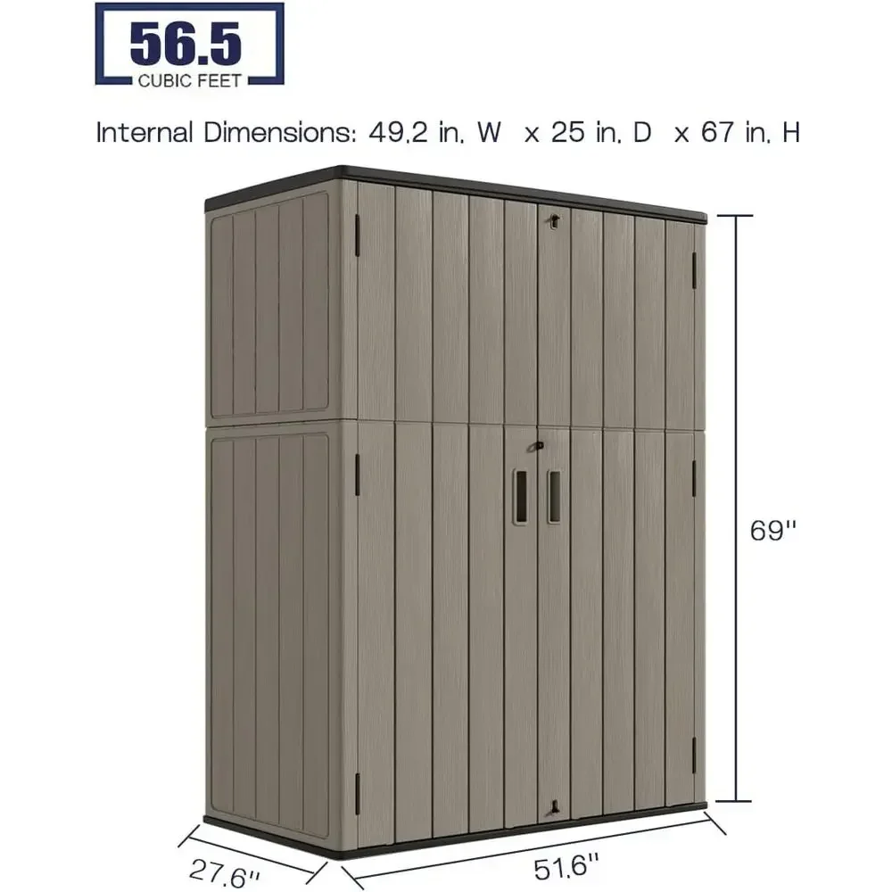 Armoire de rangement extérieur - Outdoor Furniture Resin avis et prix