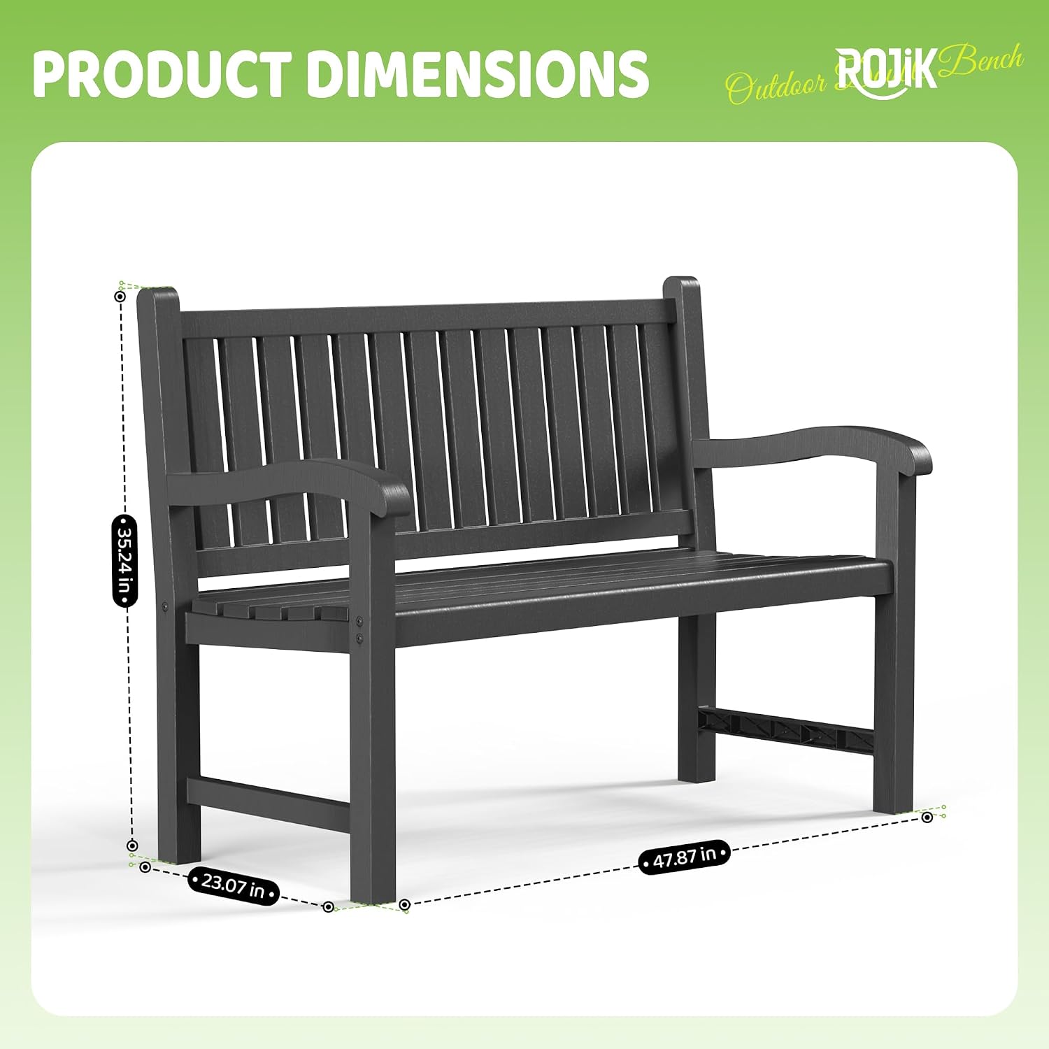Banc d'extérieur 2 places en r - Outdoor Furniture Resin avis et prix