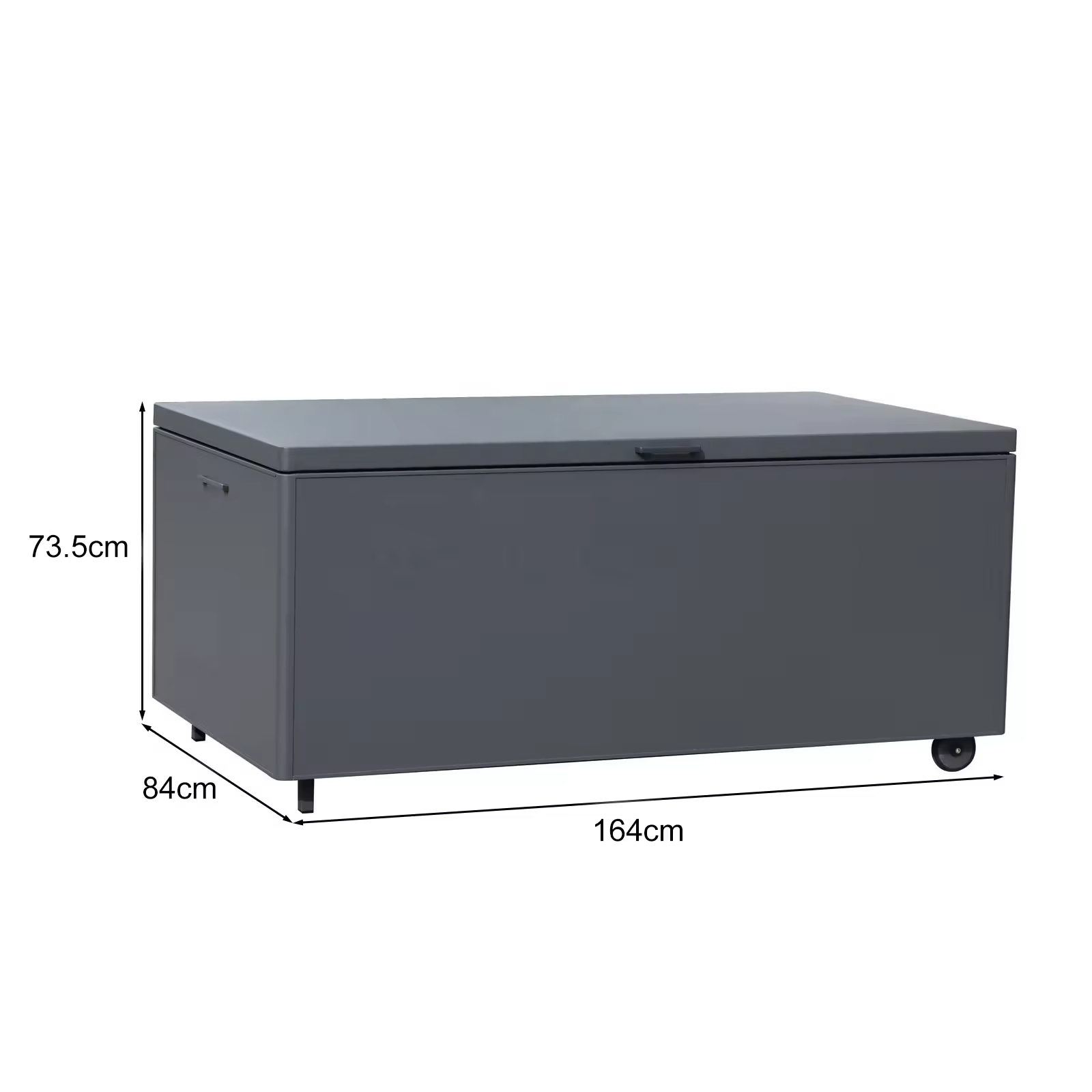 Meuble de rangement extérieur  - Outdoor Furniture With Storage For Cushions avis et prix